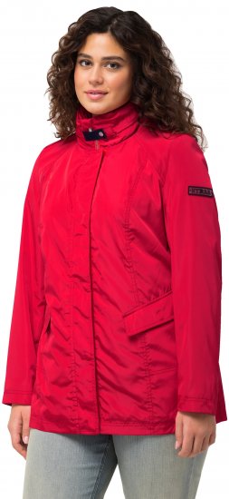 Ulla Popken HYPRAR All Weather Jacket Red - Joped - 