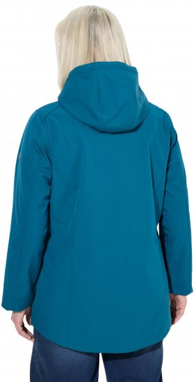 Ulla Popken HYPRAR Triple Function Softshell Jacket Teal - Joped - 
