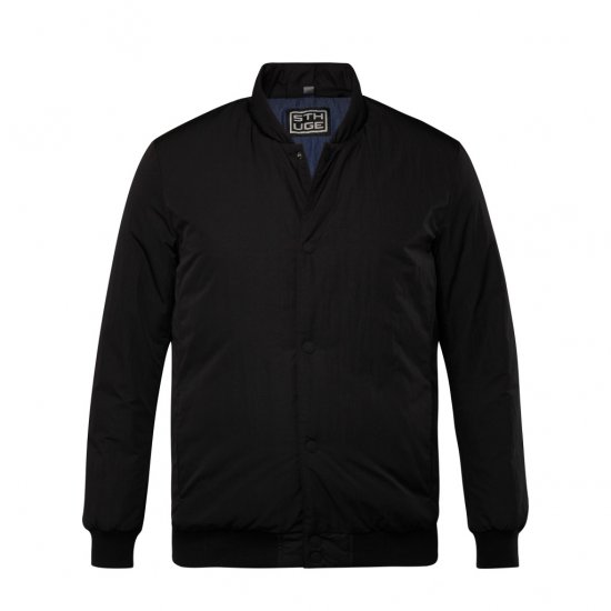 STHUGE Bomber Jacket Quilted Black - Jakid - Joped, suured suurused: 2XL – 12XL