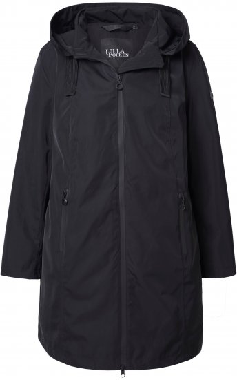 Ulla Popken HYPRAR Waterproof Jacket Black - Joped - 