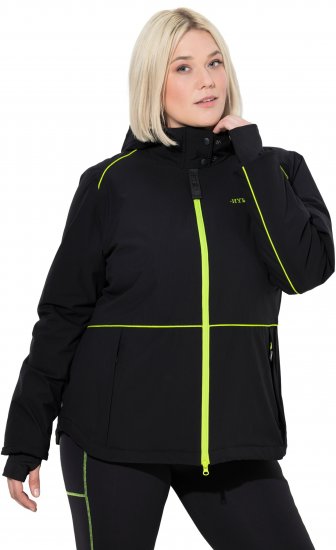 Ulla Popken HYPRAR Triple Function Coat Black - Joped - 