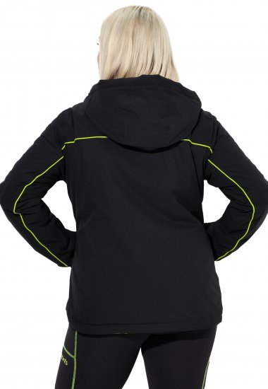 Ulla Popken HYPRAR Triple Function Coat Black - Joped - 