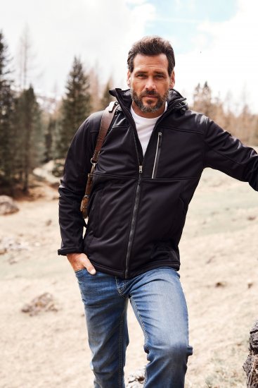 JP1880 Jacket Fleece Lined Softshell Black - Jakid ja joped - Joped, suured suurused: 2XL – 12XL