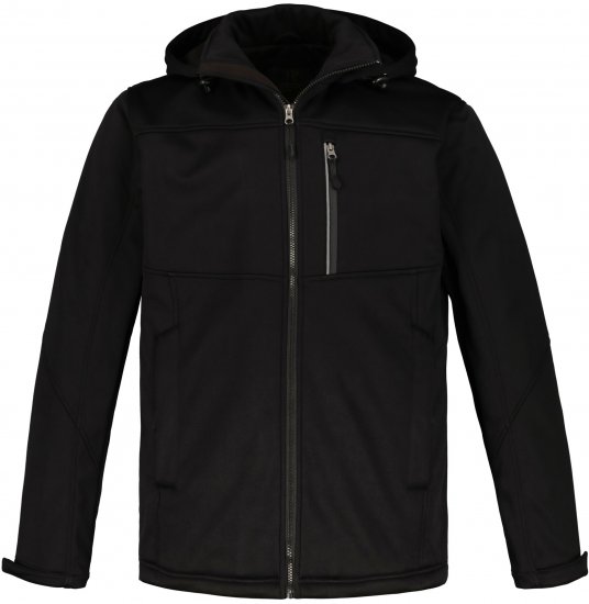 JP1880 Jacket Fleece Lined Softshell Black - Jakid ja joped - Joped, suured suurused: 2XL – 12XL