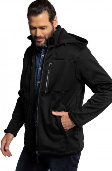 JP1880 Jacket Fleece Lined Softshell Black - Jakid ja joped - Joped, suured suurused: 2XL – 12XL