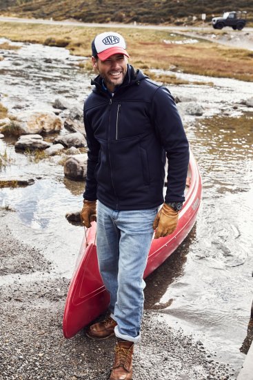 JP1880 Jacket Fleece Lined Softshell Navy - Jakid ja joped - Joped, suured suurused: 2XL – 12XL