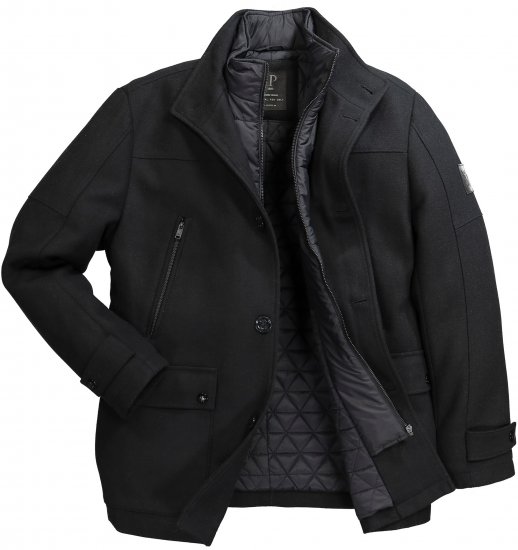 JP1880 Jacket Water-repellent Warm Black - Jakid ja joped - Joped, suured suurused: 2XL – 12XL