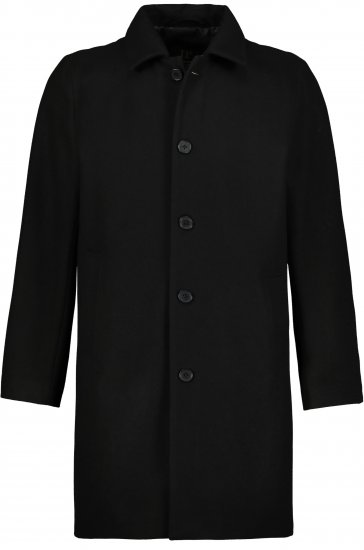 JP1880 Coat Wool Blend Water Repellent Black - Jakid ja joped - Joped, suured suurused: 2XL – 12XL