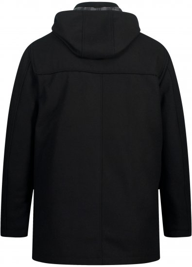 JP1880 Dufflecoat Water-repellent Black - Jakid ja joped - Joped, suured suurused: 2XL – 12XL