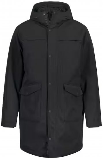 JP1880 Parka Warm Sleeves with Windcuffs Black - Jakid ja joped - Joped, suured suurused: 2XL – 12XL