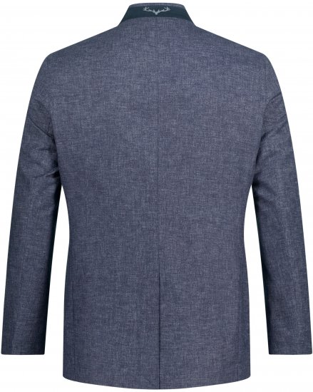 JP1880 Traditional Jacket Linen Blend Navy - Jakid ja joped - Joped, suured suurused: 2XL – 12XL