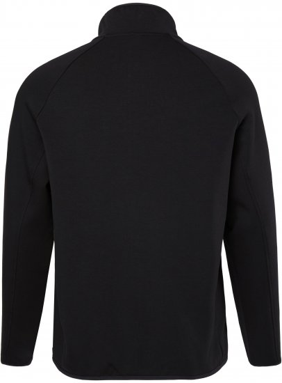 JAY-PI FLEXNAMIC® Golf Sweat Jacket with Zipper Black - Sviitrid ja dressipluusid - Meeste suured kapuutsiga jakid suurustes 2XL – 14XL
