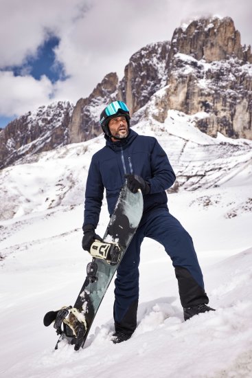 Jay-Pi Ski Jacket Functional Waterproof Windproof Navy - Suusariided - 