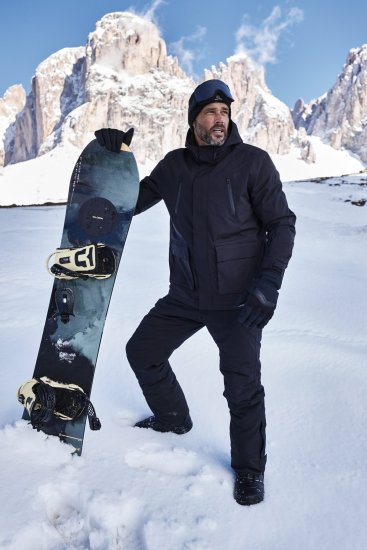 Jay-Pi Ski Jacket Functional Waterproof Windproof Breathable Black - Suusariided - 