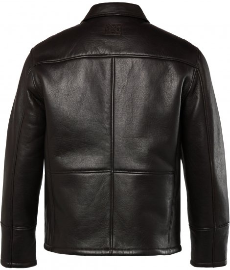 JP1880 Leather Jacket Soft Lamb Nappa Dark Brown - Jakid ja joped - Joped, suured suurused: 2XL – 12XL