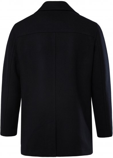 JP1880 Caban Short Double-breasted Overcoat Navy - Jakid ja joped - Joped, suured suurused: 2XL – 12XL