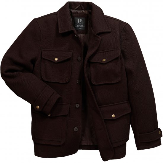 JP1880 Field Jacket Dark Brown - Jakid ja joped - Joped, suured suurused: 2XL – 12XL