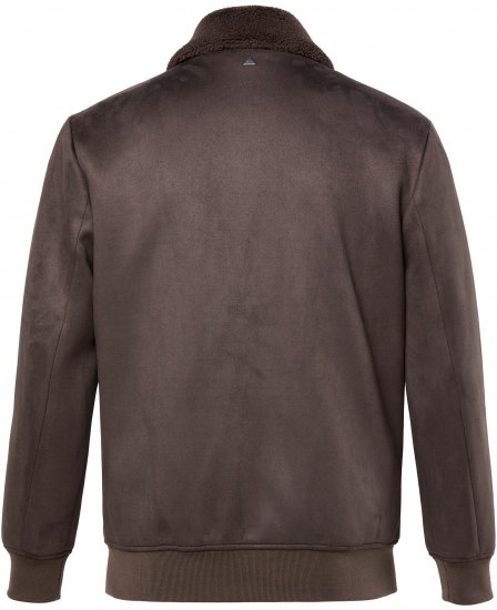 JP1880 Bomber Jacket Faux Leather Dark Brown - Jakid ja joped - Joped, suured suurused: 2XL – 12XL