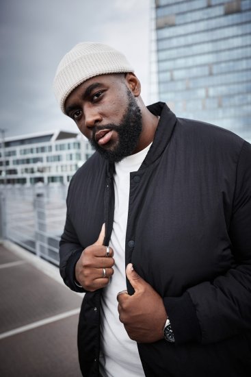 STHUGE Bomber Jacket Quilted Black - Jakid ja joped - Joped, suured suurused: 2XL – 12XL