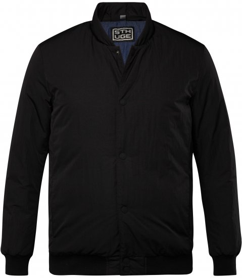 STHUGE Bomber Jacket Quilted Black - Jakid ja joped - Joped, suured suurused: 2XL – 12XL