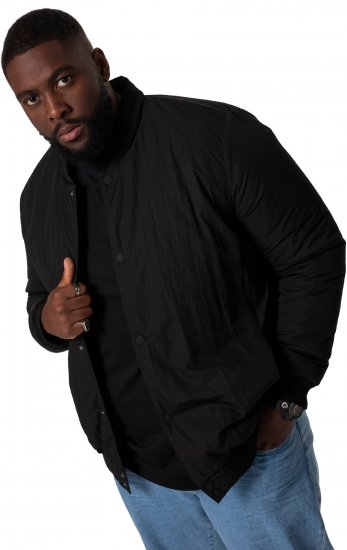 STHUGE Bomber Jacket Quilted Black - Jakid ja joped - Joped, suured suurused: 2XL – 12XL