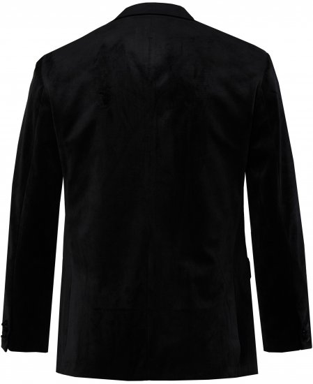JP1880 Jacket Velvet Business Smoking Black - Ülikonnad ja pintsakud - Ülikonnad suured suurused