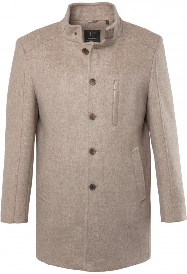 JP1880 Coat Wool Blend Beige Melange - Jakid ja joped - Joped, suured suurused: 2XL – 12XL