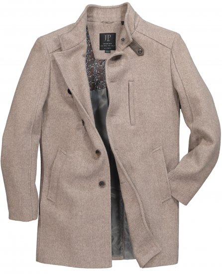 JP1880 Coat Wool Blend Beige Melange - Jakid ja joped - Joped, suured suurused: 2XL – 12XL