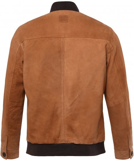 JP1880 Jacket Leather Lamb Nappa Brown - Jakid ja joped - Joped, suured suurused: 2XL – 12XL