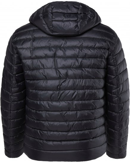 JAY-PI Lightly Quilted Jacket with a Hoodie Black - Jakid ja joped - Joped, suured suurused: 2XL – 12XL