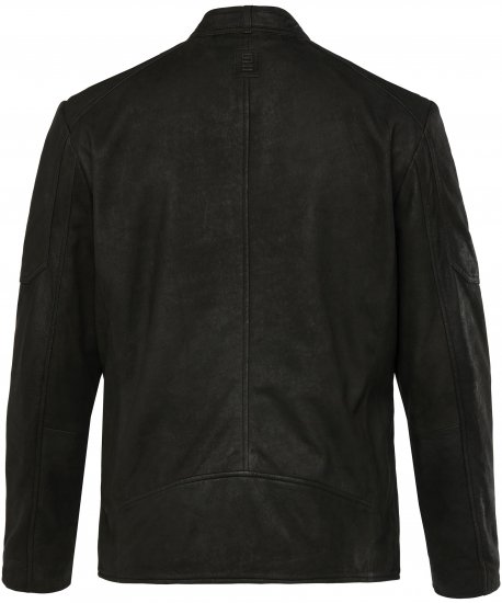 STHUGE Leather Biker Jacket Lamb Nappa Leather Black - Jakid ja joped - Joped, suured suurused: 2XL – 12XL