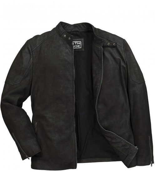 STHUGE Leather Biker Jacket Lamb Nappa Leather Black - Jakid ja joped - Joped, suured suurused: 2XL – 12XL