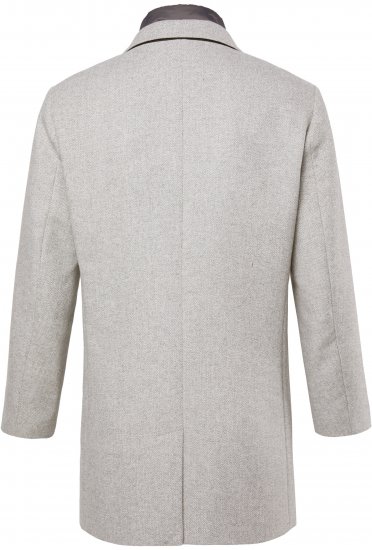 JP1880 Wool Blend Coat with Nylon Insert Grey - Jakid ja joped - Joped, suured suurused: 2XL – 12XL