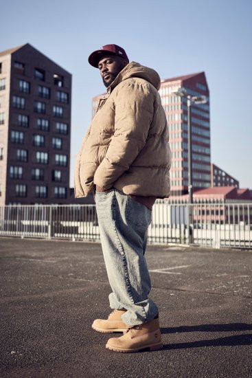 STHUGE Jacket Puffer With Warm Quilting Beige - Jakid ja joped - Joped, suured suurused: 2XL – 12XL