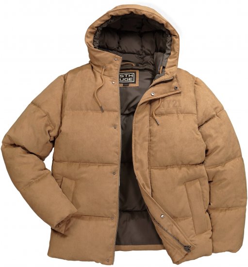 STHUGE Jacket Puffer With Warm Quilting Beige - Jakid ja joped - Joped, suured suurused: 2XL – 12XL