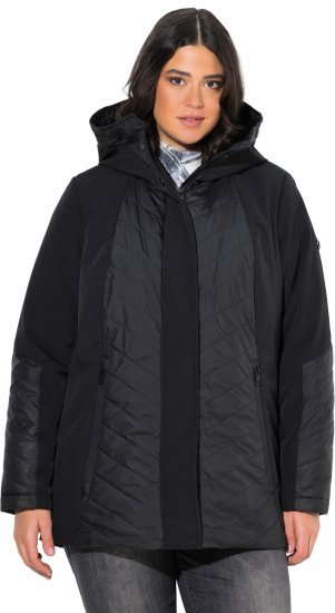 Ulla Popken HYPRAR Functional Softshell Jacket Black - Joped - 
