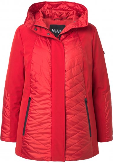 Ulla Popken HYPRAR Functional Softshell Jacket Red - Joped - 