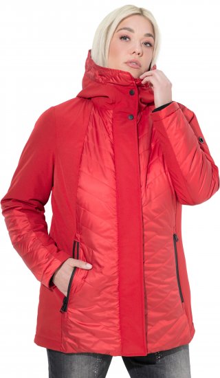 Ulla Popken HYPRAR Functional Softshell Jacket Red - Joped - 