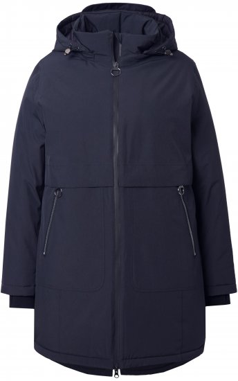 Ulla Popken HYPRAR Waterproof Windproof Breathable Jacket Black - Joped - 