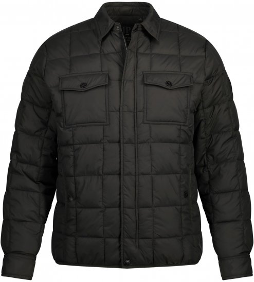 JP1880 Quilted Shirt Collar Jacket TALL Anthracite - TALL jakid ja joped - 