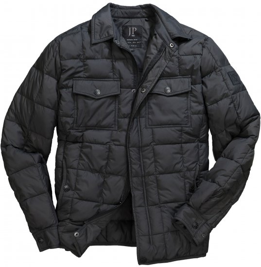 JP1880 Quilted Shirt Collar Jacket TALL Anthracite - TALL jakid ja joped - 