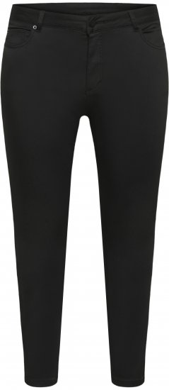 Kaffe Curve Dina Slim teksad lühendatud pikkusega Must - Teksad & Püksid Suuremates Suurustes – Plus Size - 