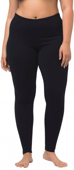Ulla Popken Basic Stretch Knit Ankle Length Leggings Navy - Teksad & Püksid Suuremates Suurustes – Plus Size - 