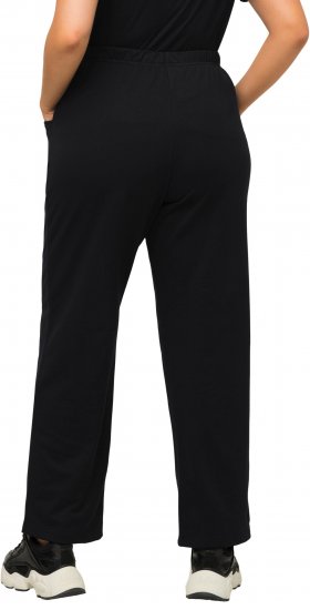 Ulla Popken Pull On Knit Straight Leg Pocket Pants Black - NAISTERIIDED 40-66 - 
