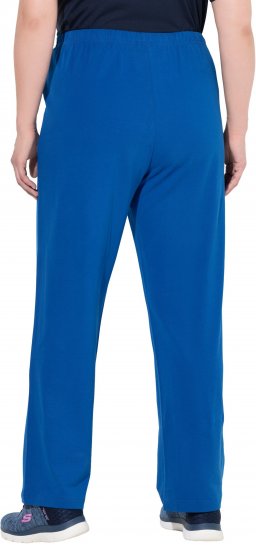 Ulla Popken Pull On Knit Straight Leg Pocket Pants Denim Blue - NAISTERIIDED 40-66 - 