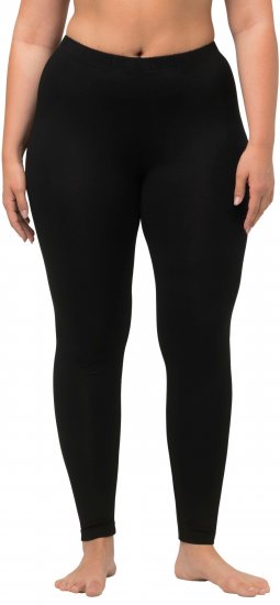 Ulla Popken Viscose Spandex Leggings Black - Teksad & Püksid Suuremates Suurustes – Plus Size - 