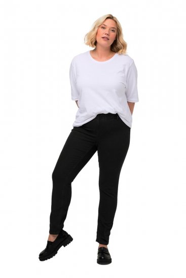 Ulla Popken Denim Look All Elastic Pocket Sienna Jeggings Black - Ulla Popken - Ulla Popken suured suurused
