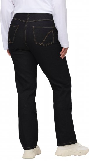 Ulla Popken Regular Fit Mandy Stretch Jeans Dark Blue Denim - Teksad & Püksid Suuremates Suurustes – Plus Size - 