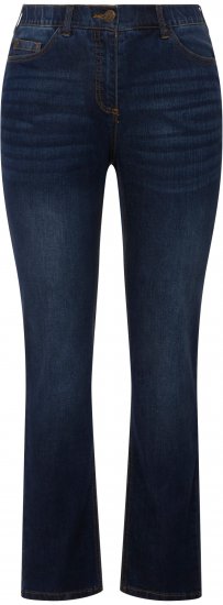 Ulla Popken Sammy Fit Slim Leg Stretch Jeans Blue Denim - Teksad & Püksid Suuremates Suurustes – Plus Size - 