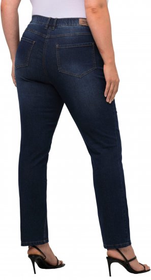 Ulla Popken Sammy Fit Slim Leg Stretch Jeans Blue Denim - Teksad & Püksid Suuremates Suurustes – Plus Size - 